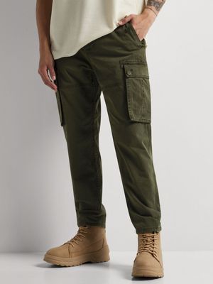 Men's Relay Jeans Belted Utility Fatigue Cargo