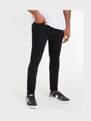 Men's Relay Jeans Super Skinny Sustainable Black Jean