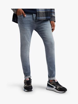 Men's Relay Jeans Super Skinny Grey Jean