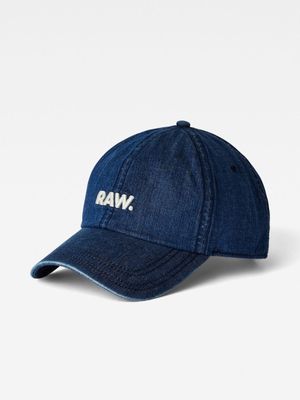 G-Star Men's Avernus Raw Baseball Blue Cap