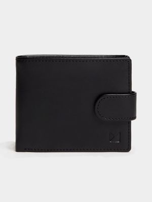 Men's Markham Tab Billfold Black Wallet