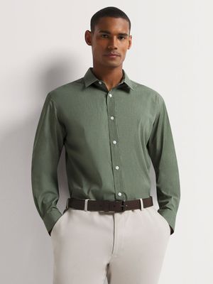 Men's Markham Fashion Lounge Chanbray Olive Shirt