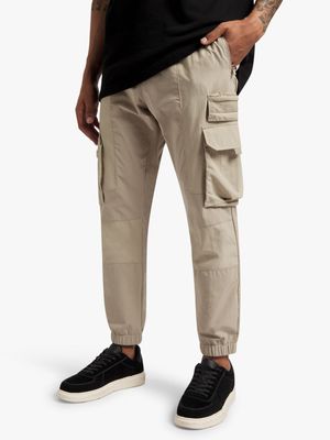 Men's Markham Multi Fabric Natural Utility Pants