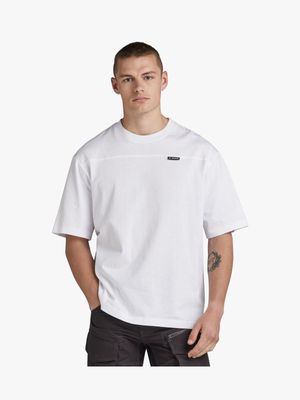 Men's G-Star Boxy Base 2.0 White T-Shirt
