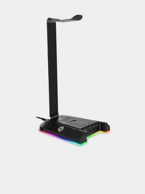 VX Gaming Hyperion RGB Headphone Stand Black