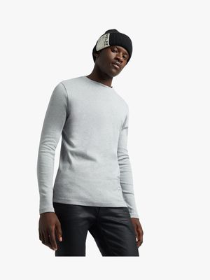 Men's Markham Longsleeve Grey T-Shirt