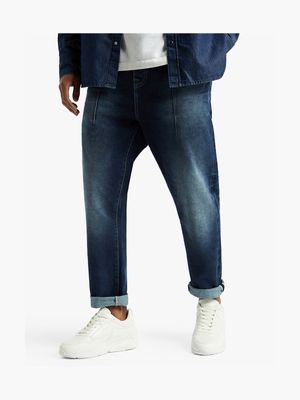 Union-DNM Medium Blue Tapered  Selvedge Denim