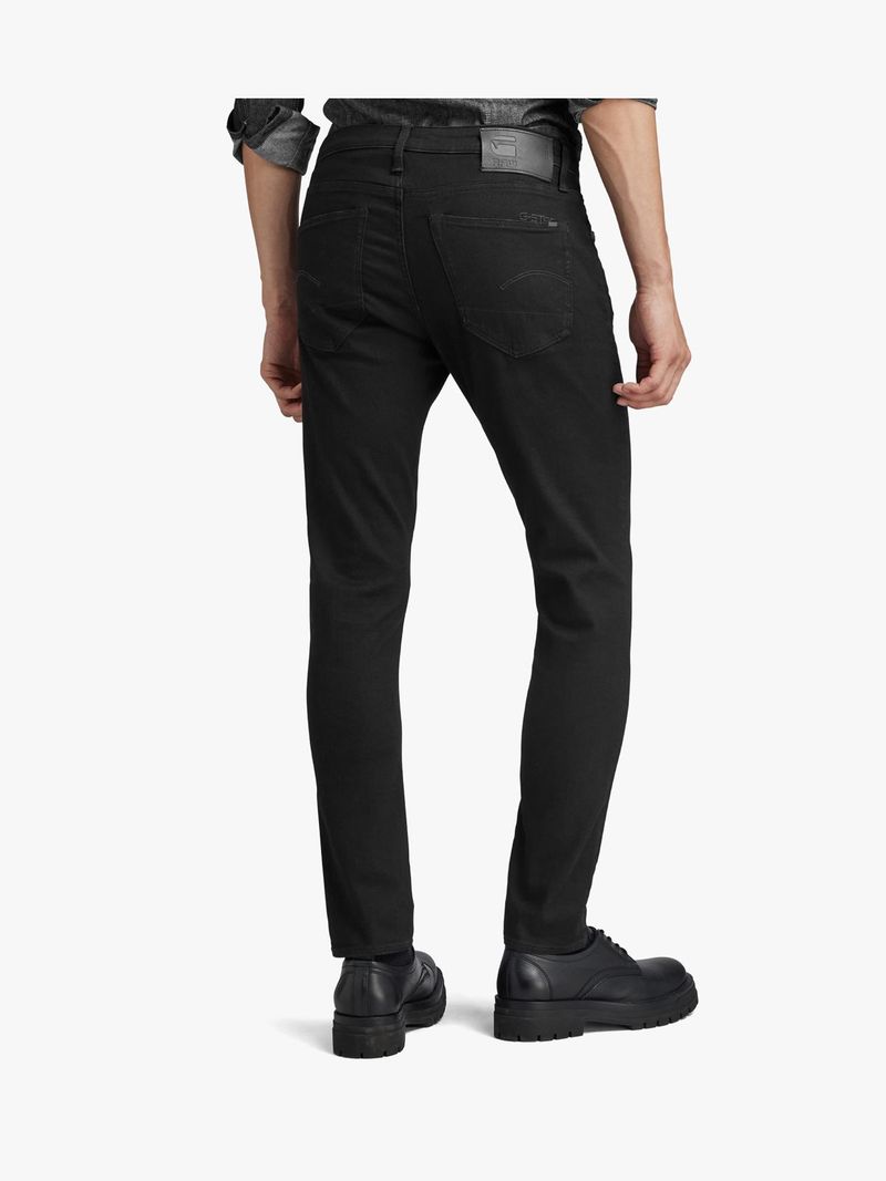 Men's G-Star 3301 Slim Felto Super Stretch Black Jean - Bash.com