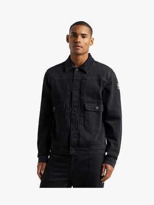 Union-DNM Regular Fit Black Denim Jacket