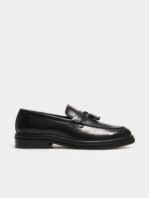 Men's Markham Premium Tassle Black Loafer