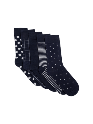 MKM 5 PACK DESIGN SOCKS