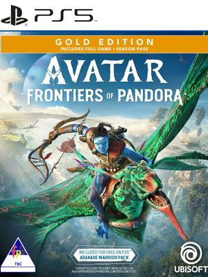 Xbox Avatar Frontiers of Pandora Gold Edition