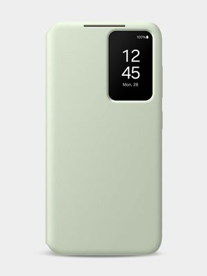 Samsung Smart View Wallet Cover – Samsung Galaxy S24 – Light Green