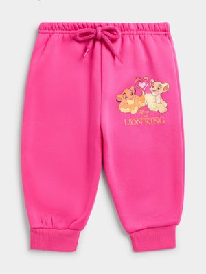 Jet Toddler Girls Pink Lion King Active Pants