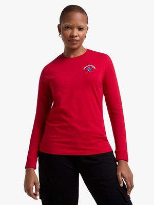 Redbat Athletics Women's Red T-Shirt