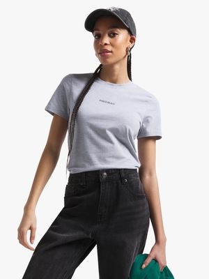 Redbat Classics Women's Grey Melange T-Shirt