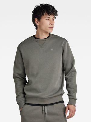G-Star Men's Premium Core Grey Sweater