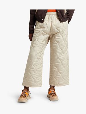 Women's Stone Culotte Quilted Pants