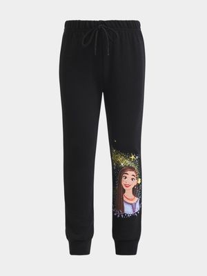 Jet Younger Girls Black Wish Active Pants