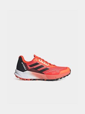 Mens adidas Terrex Agravic Flow 2.0 Orange/Black Trail Running Shoes