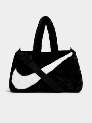 Nike Women's Fur Tote Bag Black Shopper
