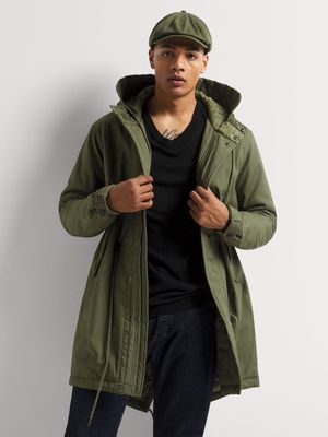 Men's Relay Jeans Cotton Padded Fatigue Parka