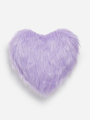 Jet Home Girls Lilac Heart Scatter