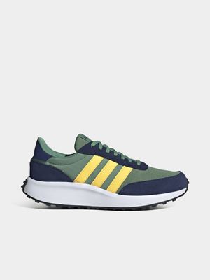 Mens adidas Run 70's Green/Blue Sneaker