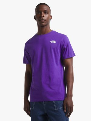 The North Face Men's Redbox Purple T-shirt