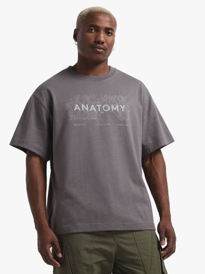 Anatomy Men's Contour Grey T-shirt