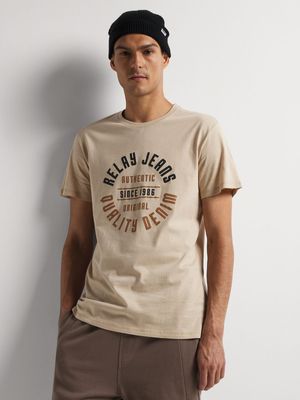 Men's Relay Jeans Heritage Graphic Stone T-Shirts
