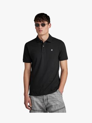 G-Star Men's Dunda Slim Black Polo Shirt