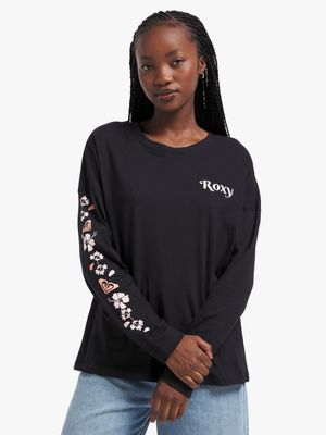 Women's Roxy Love Sunset Long Sleeve T-Shirt