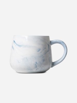 Swirl Marble Mug Blue