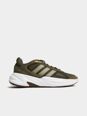 Mens adidas Ozelle Olive/Gum Sneakers