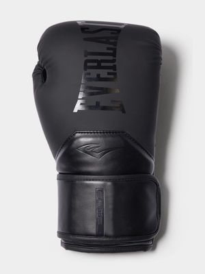 Everlast 16oz Pro Style Elite V2 Black Boxing Gloves