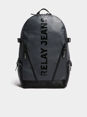 Men's Relay Jeans Structured Charcoal Backpack