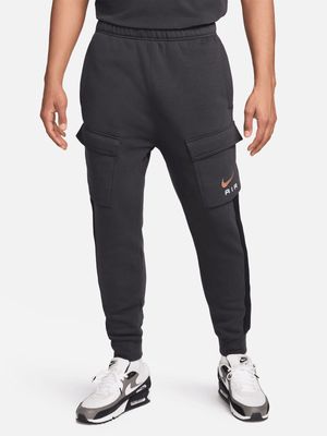 Nike Men's Air Fleece Cargo Dark Grey Trousers
