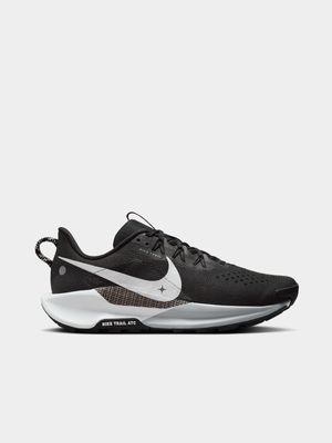 Mens Nike Pegasus 5 Black/White/Grey Trail Running Shoes
