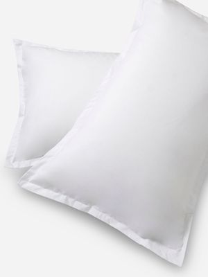 Granny Goose Most Breathable 200 Thread Count Cotton Pillowcase Set White