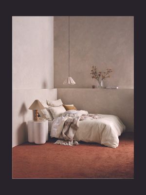 Linen House Klee Vanilla Duvet Cover Set