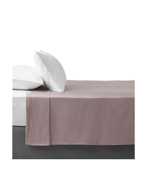 Gold Seal Certified Egyptian Cotton 300 Thread Count Flat Sheet Mauve