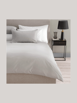 Gold Seal Certified Egyptian Cotton 300 Thread Count Duvet Cover Set Grey