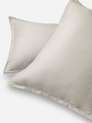 Granny Goose Most Breathable 200 Thread Count Cotton Pillowcase Set Silver