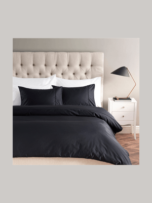Gold Seal Certified Egyptian Cotton 600 Thread Count Duvet Cover Set Anthracite