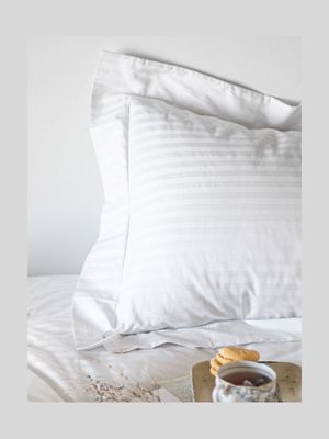 Granny Goose Self Stripe Pillowcase Set 300tc