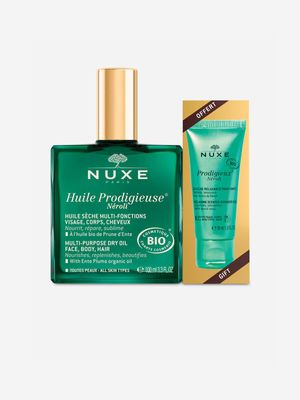 Nuxe Huile Prodigieuse Neroli with FREE 30ml shower gel