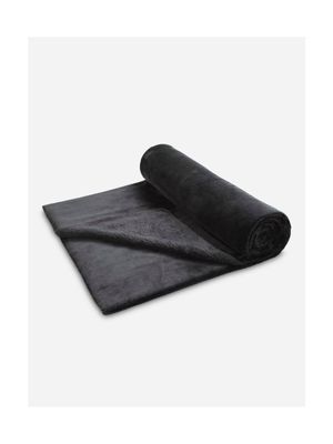 Solid Sherpa Throw Anthracite 220x240cm