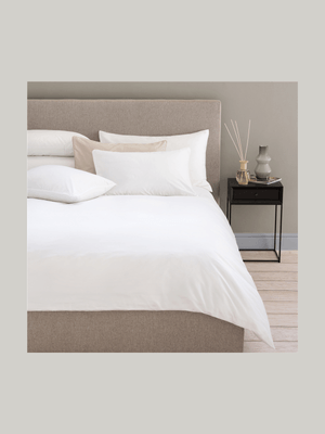 Gold Seal Certified Egyptian Cotton 300 Thread Count Duvet Cover Set White