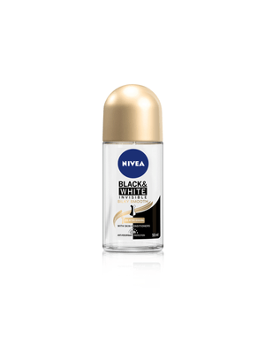 Nivea Deodorant Black & White Silky Smooth Roll-on - 50ml